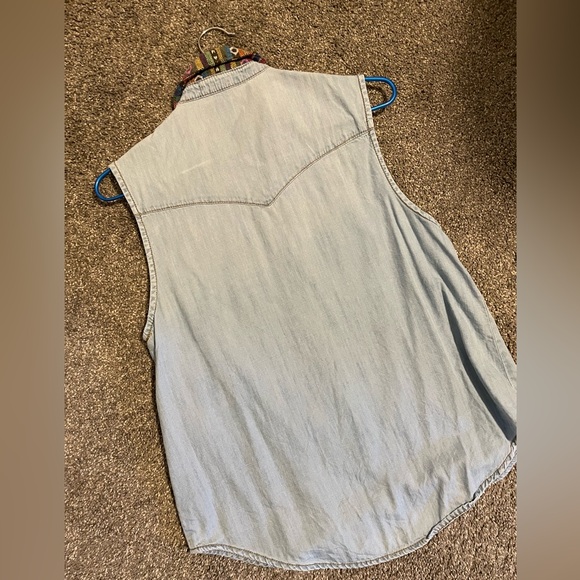 Forever 21 - Chambray Tank Top - Picture 4 of 4